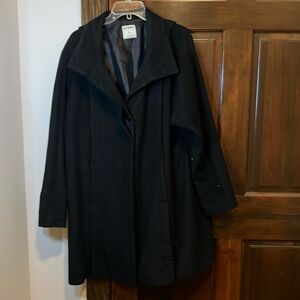 Black old navy plus size coat